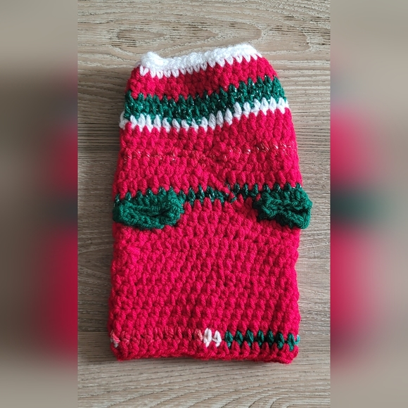 Handknit Doggy Sweater - Picture 2 of 3